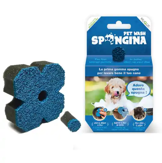 Mugue Spongina rengöringssvamp - L 10 x B 9,5 x H 4,5 cm Endast idag