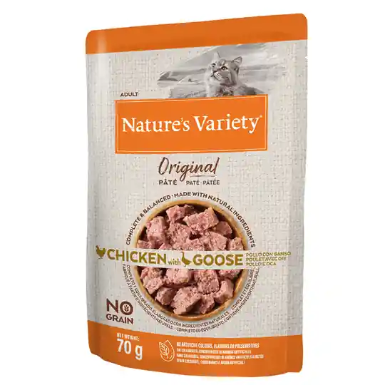 Nature‘s Variety Original Paté No Grain 12 x 70 g - Kyckling & gås Utförsäljning