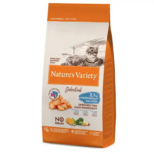 Trygg betalning Nature‘s Variety Selected Sterilised Norwegian Salmon - 7 kg