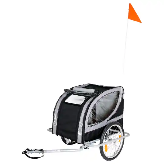 Billig No Limit Doggy Liner Paris de Luxe cykelvagn - L 148 x B 90 x H 88 cm