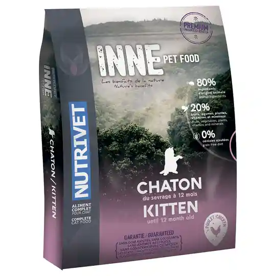 Nutrivet Inne Cat Kitten kattfoder - 6 kg Billig