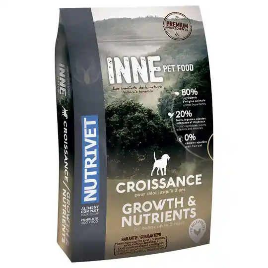 Trygg betalning Nutrivet Inne Dog Growth - 12 kg