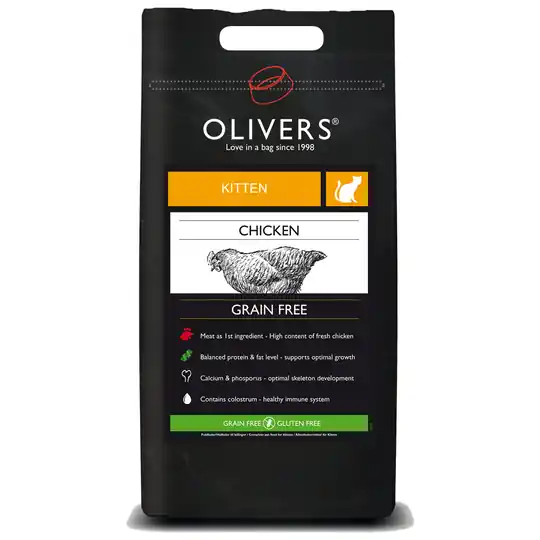 Olivers Kitten Chicken - 4 kg Expressleverans