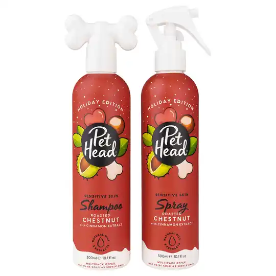 Lägg i varukorgen Pet Head Festive Roasted Chestnut Shampoo & Spray - 2 x 300 ml