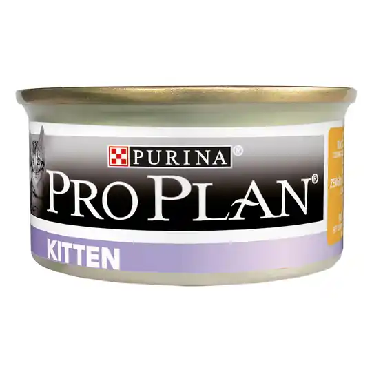 Kampanj Pro Plan Cat Junior Kyckling Ekonomipack 48 x 85 g