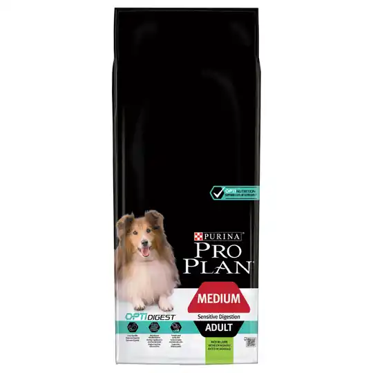 Erbjudandepris Pro Plan Medium Adult Lamb & Rice OPTIDIGEST - 14 kg