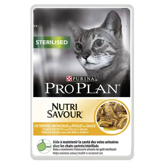 Pro Plan Sterilised 6 x 85 g Chicken Begränsat antal