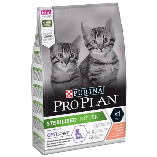Fynd Pro Plan Sterilised Kitten Rich in Salmon - 3 kg