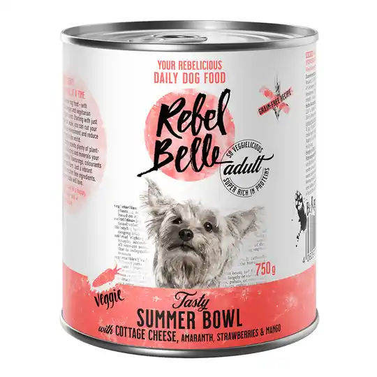 Beställ nu Rebel Belle Adult Tasty Summer Bowl - vegetariskt - 6 x 750 g