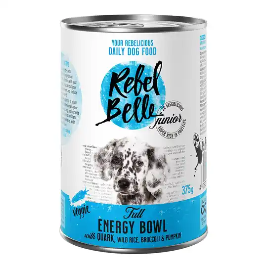 Rebel Belle Junior Full Energy Bowl - vegetariskt - 6 x 375 g Köp nu