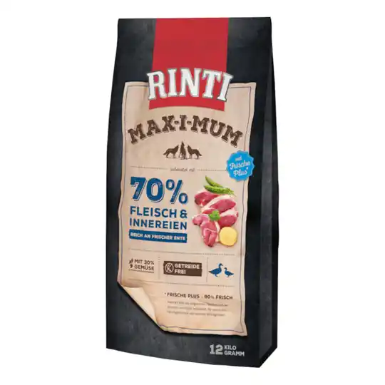 Endast denna vecka RINTI Max-i-Mum Anka - Ekonomipack 2 x 12 kg