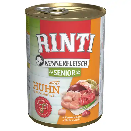 Populär RINTI Senior 6 x 400 / 800 g 6 x 400 g Kyckling