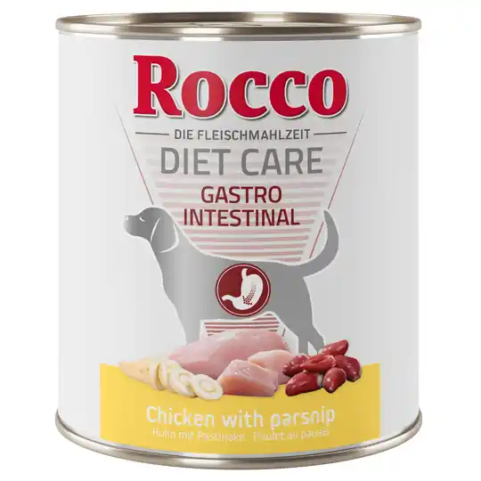 Rocco Diet Care Gastro Intestinal Chicken & Parsnip 800 g - Ekonomipack 24 x 800 g Bästa pris