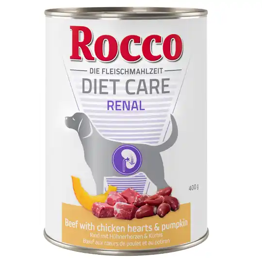 Rocco Diet Care Renal Chicken Heart 400 g 6 x 400 g Kundfavorit