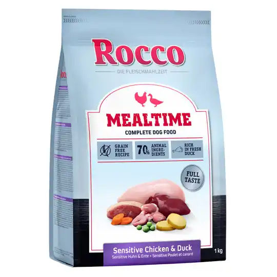 Rocco Mealtime Sensitive - Chicken & Duck 5 x 1 kg Sänkt pris