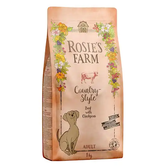 Rosie‘s Farm - Beef with Sweet Potato & Chickpeas - 1 kg Begränsat antal