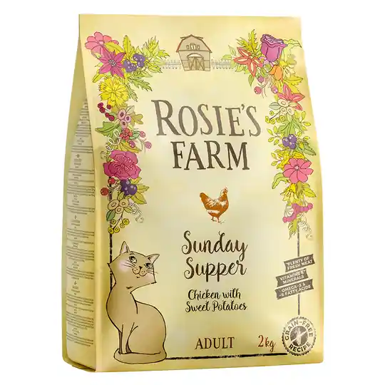 Kampanj Rosie‘s Farm Adult Chicken with Sweet Potato - Ekonomipack 5 x 2 kg