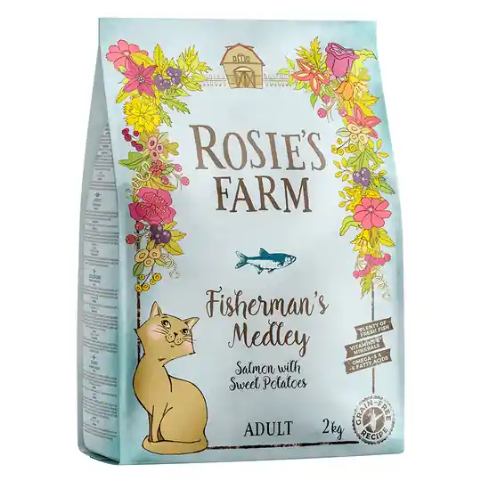 Kundfavorit Rosie‘s Farm Adult Salmon with Sweet Potato - 400 g