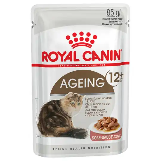 Royal Canin Ageing +12 i sås - 24 x 85 g prisnedsättning