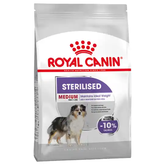 Kundfavorit Royal Canin CCN Medium Adult Sterilised - Ekonomipack 2 x 12 kg
