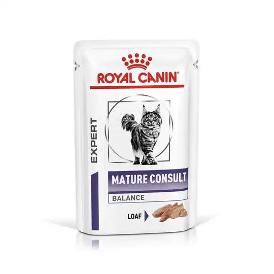 Royal Canin Expert Mature Consult Balance Mousse - Ekonomipack 48 x 85 g Köp nu
