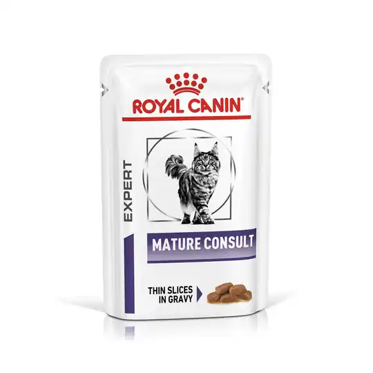 Billigare Royal Canin Expert Mature Consult i sås - Ekonomipack 48 x 85 g