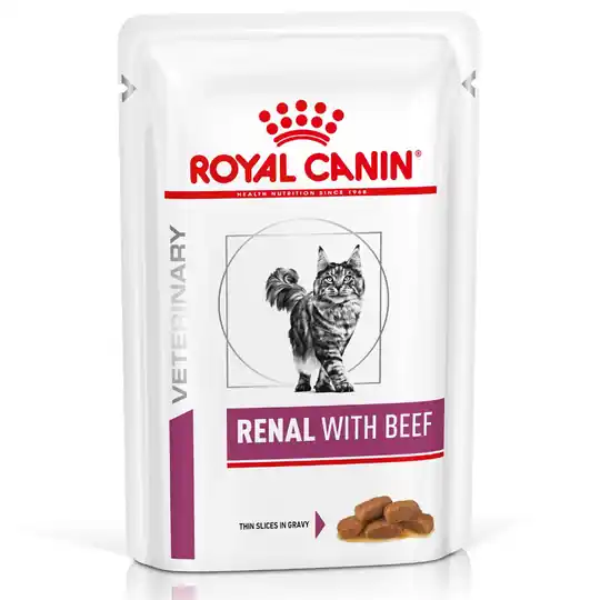 Begränsad tid Royal Canin Renal Beef - Veterinary Diet - 12 x 85 g