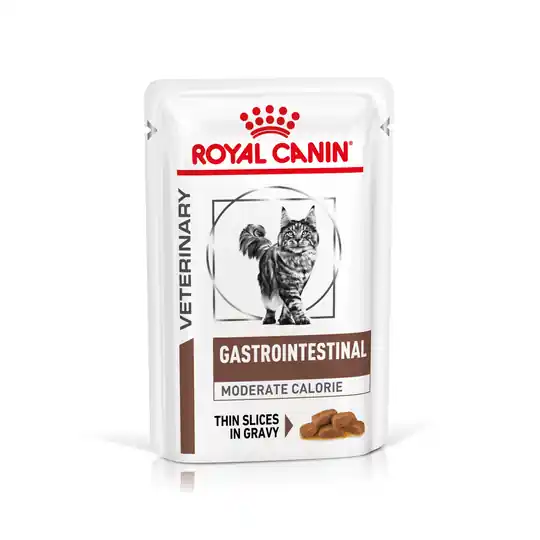 Nyhet Royal Canin Veterinary Feline Gastrointestinal Moderate Calorie 24 x 85 g