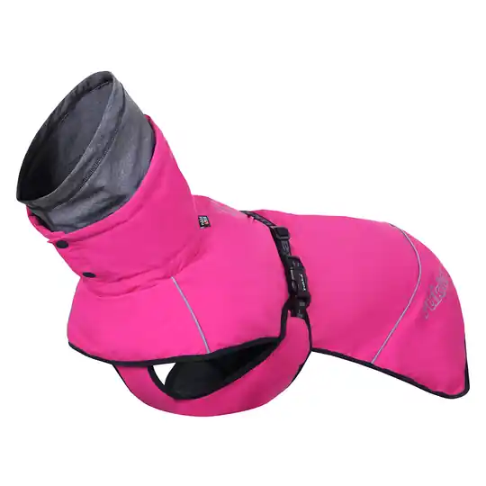 Säker betalning Rukka® Warmup hundjacka, pink - ca 43 cm rygglängd (stl. 40)
