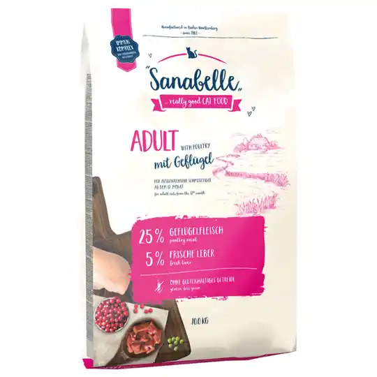 Sanabelle Adult with Poultry - 10 kg Endast denna vecka