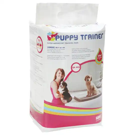 Bästa pris Savic Puppy Trainer Pads Ekonomipack L 2 x 50 pads