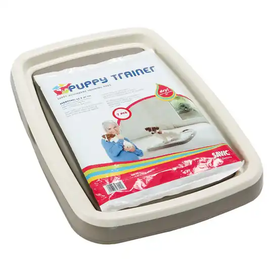 Expressleverans Savic Puppy Trainer Starter Set - M, inkl. 7 pads