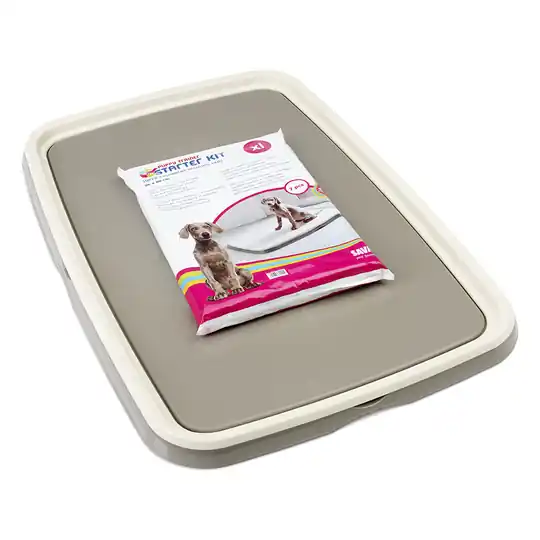 Erbjudande Savic Puppy Trainer Starter Set - XL, inkl. 7 pads