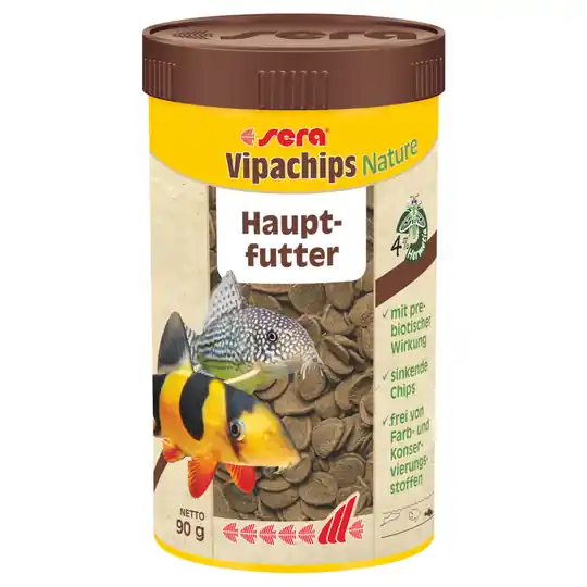 sera Vipachips Nature - 250 ml Endast denna vecka