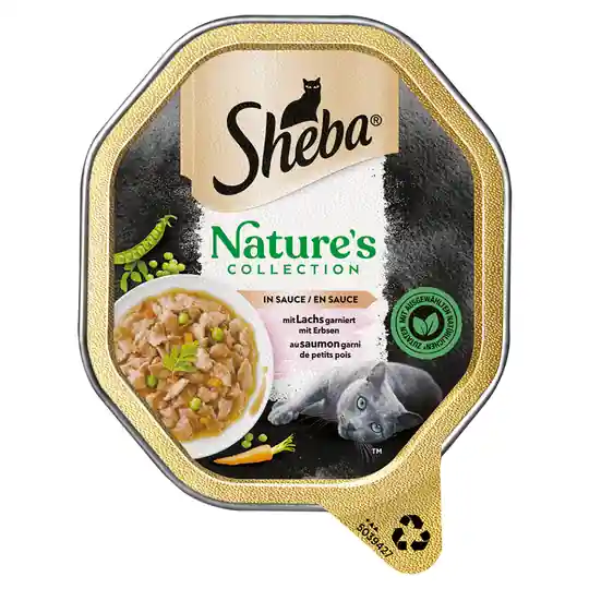 Rabatt Sheba Nature‘s Collection in Sauce 22 x 85 g - Lax