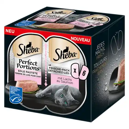 Sheba Perfect Portions 6 x 37,5 g - Lax Endast idag