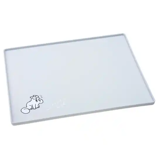 Simon‘s Cat skålunderlägg, grått - L 40 x B 30 cm Rabatt