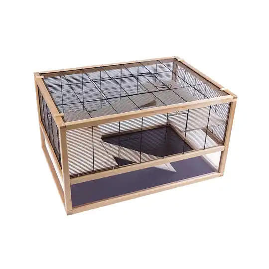 Skyline Hoppelgarten 100 smådjursbur - L 100 x B 71,5 x H 60,5 cm Rea