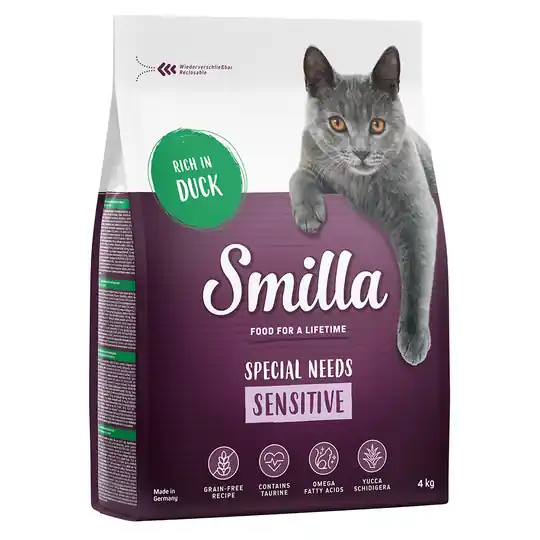 I lager Smilla Adult Sensitive Grain Free Anka - 4 kg