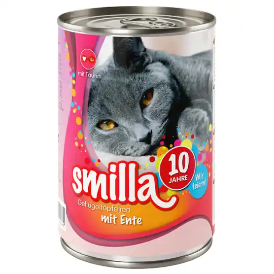 Smilla Poultry Pot 6 x 400 g - Mört fjäderfäkött med anka Populärt val