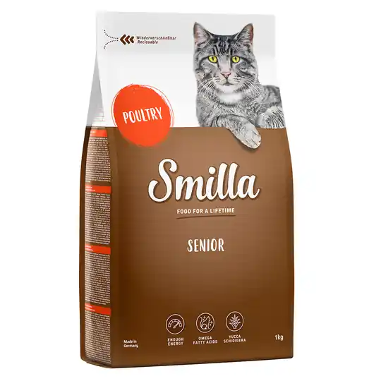 Smilla Senior Fjäderfä - 1 kg Populärt val
