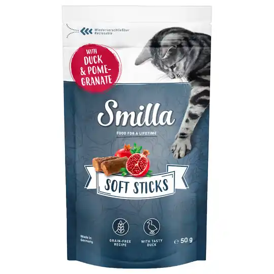 Rabatt Smilla Soft Sticks 50 g - Lamm & fläderbär