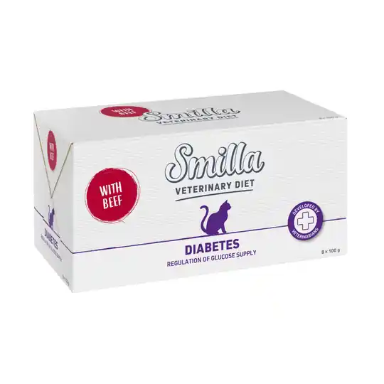 Lägg i varukorgen Smilla Veterinary Diet Diabetes Ekonomipack 24 x 100 g