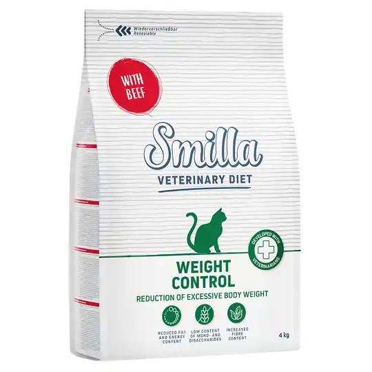 Smilla Veterinary Diet Weight Control Beef - 4 kg Köp nu