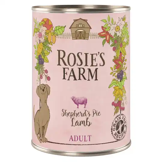 I lager Sparpris! Rosie‘s Farm 24 x 400 g - Lamb