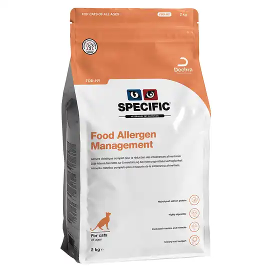 Specific Cat FDD - HY Food Allergen Management - Ekonomipack 2 x 2 kg Utförsäljning