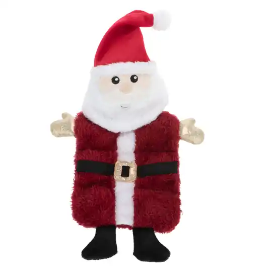 Trygg betalning Squeaky Santa hundleksak - 1 st
