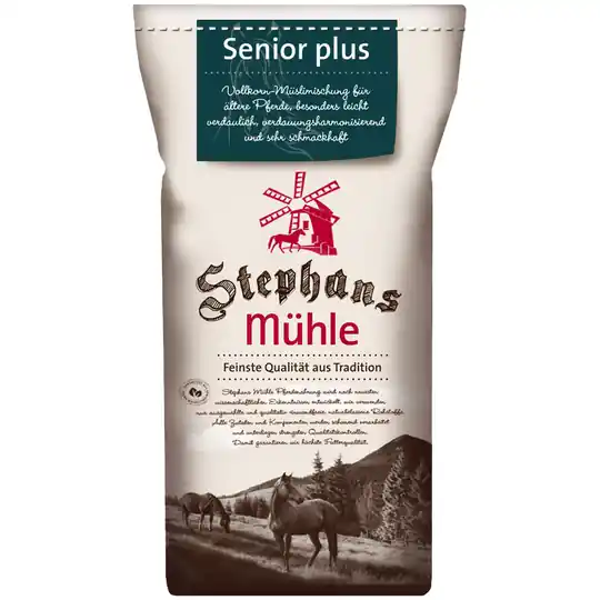 Premium Stephans Mühle Senior plus hästfoder - 25 kg