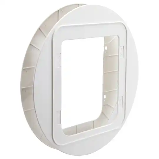 Kampanj SureFlap Microchip husdjurslucka - Monteringsadapter för glas & metall, vit
