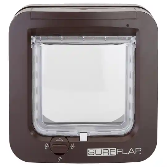 SureFlap Microchip kattlucka - Brun Populär